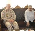 دیدار فرمانده مرزبانی خراسان رضوی با خانواده شهید ” علی اکبر غفوری “