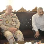 دیدار فرمانده مرزبانی خراسان رضوی با خانواده شهید ” علی اکبر غفوری “