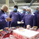 بازدید مبدانی معاون استاندار خراسان رضوی از موسسه صنعتی گوشت مشهد