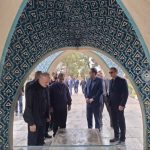 بازدید معاون رئیس جمهوری و رئیس سازمان برنامه وبودجه کشور از مجموعه های فرهنگی تاریخی عطار وخیام نیشابوری
